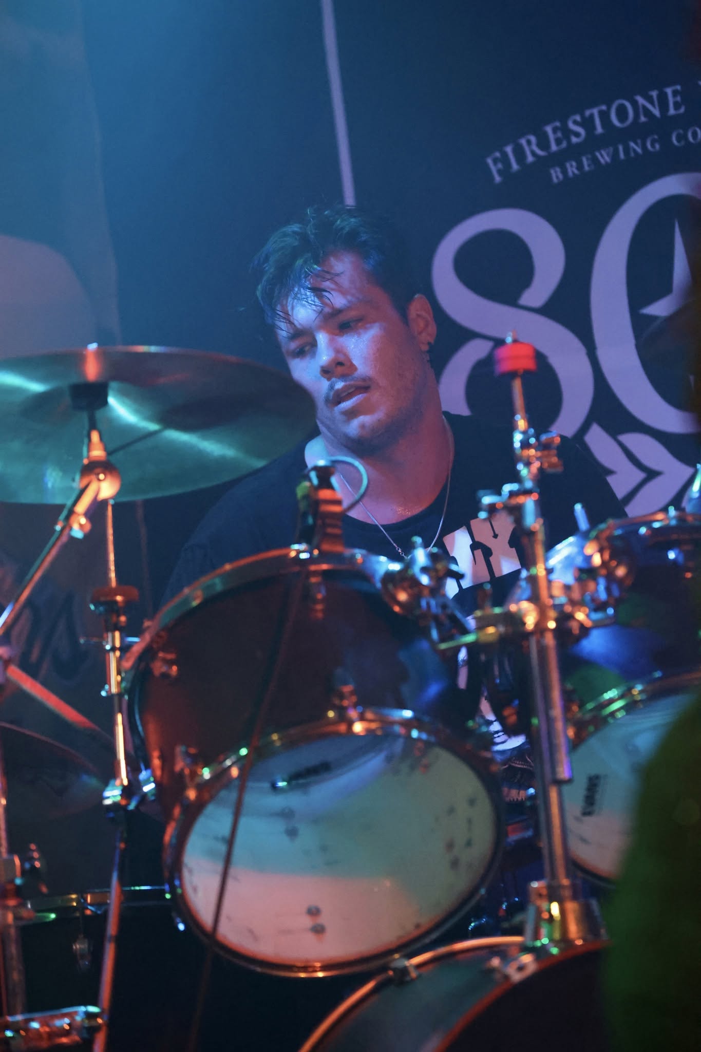 Bradley Santiago, drummer for Phoenix metal band, Starfire.